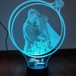 Noćna Lampa Godišnjica Braka