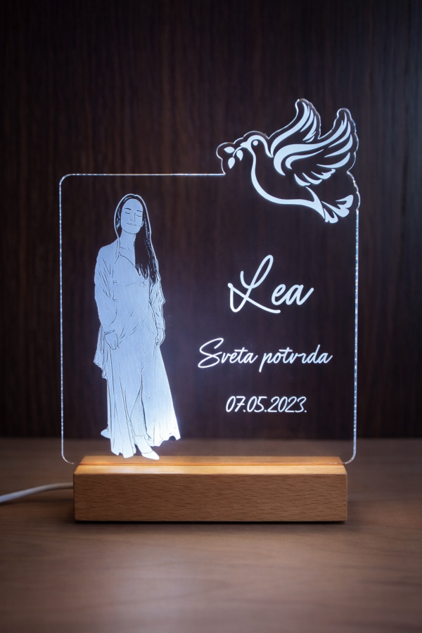 Ambijentalna lampa Sveta krizma/potvrda/krštenje/pričest