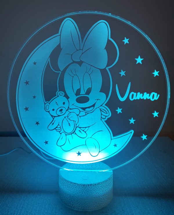 Minnie Mouse ambijentalna lampa Unikatni Pokloni IN