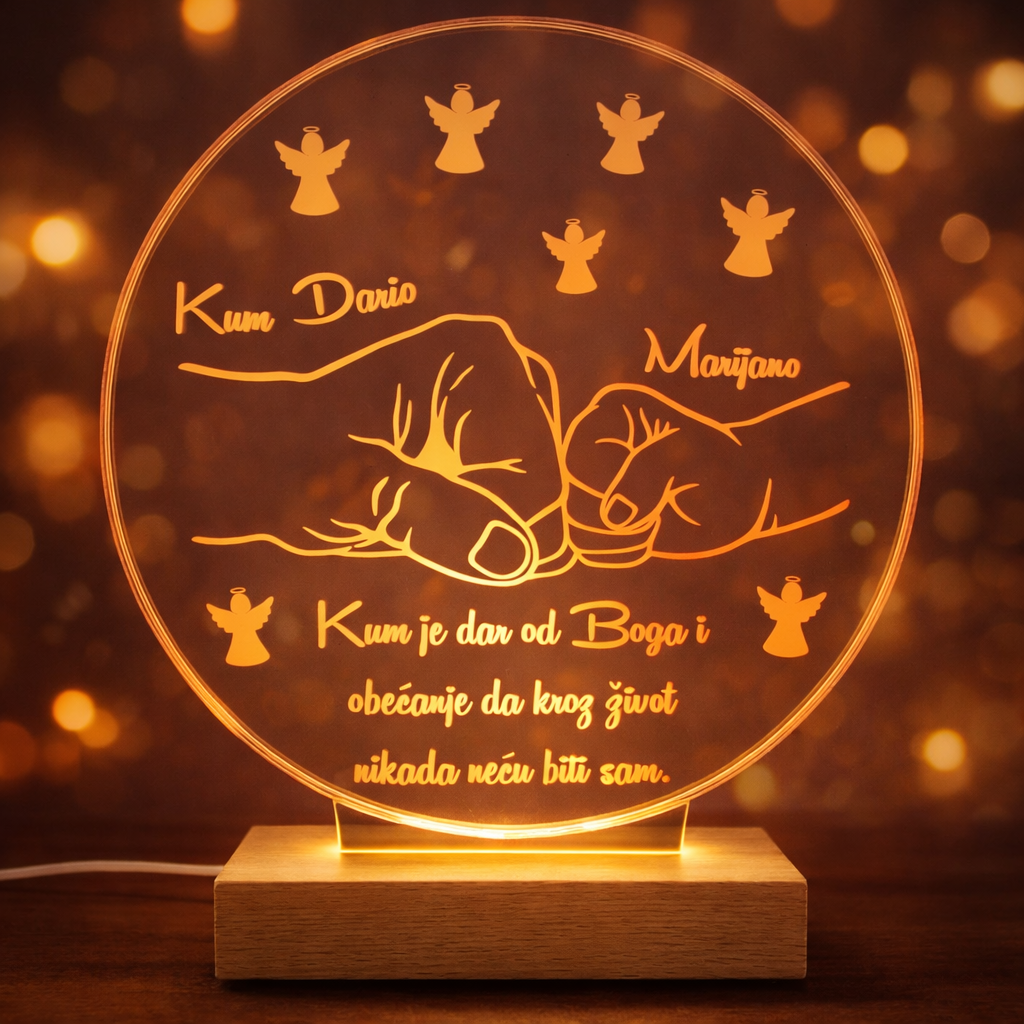 Ambijentalna lampa poklon za kuma