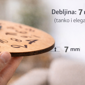 Zidni sat za mirovinu – “Koga briga? U mirovini sam!” | Drveni poklon