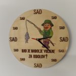 Zidni sat Kad je najbolje vrijeme za Ribolov