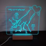 Ambijentalna Lampa za narukvice s rodilišta