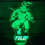 Ninja kornjača Ambijentalna Lampa