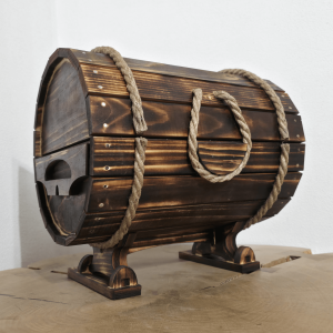 Originalan poklon za kuma i rođendan – drvena bačvica s gravurom