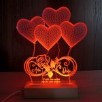 Ambijentalna LED Lampa Srca