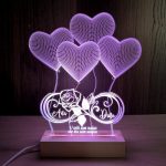 Ambijentalna LED Lampa Srca