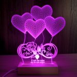 Ambijentalna LED Lampa Srca