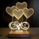 Ambijentalna LED Lampa Srca