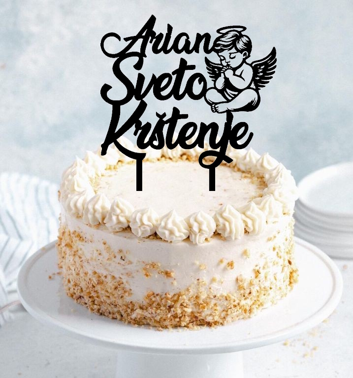 Toper za tortu Sveto krštenje2