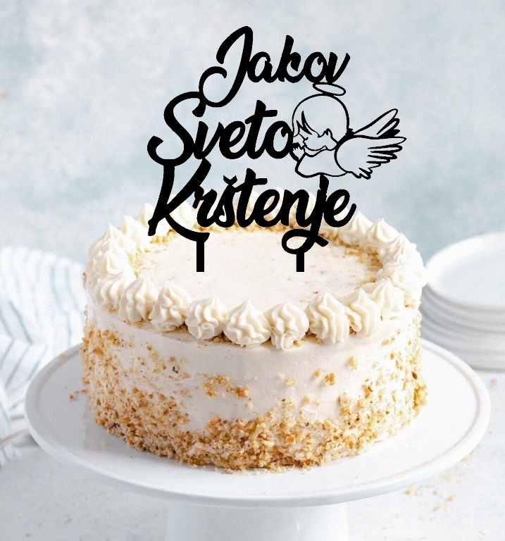Toper za tortu Sveto krštenje1