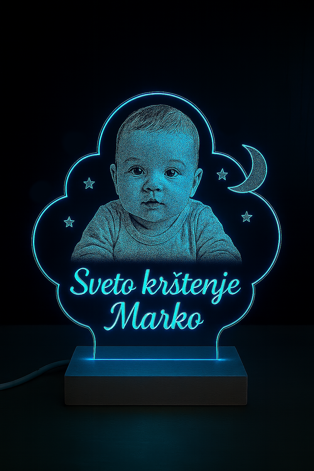 Unikatna lampa za sveto krštenje