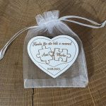 Zahvalnice puzzle motiv za svadbu