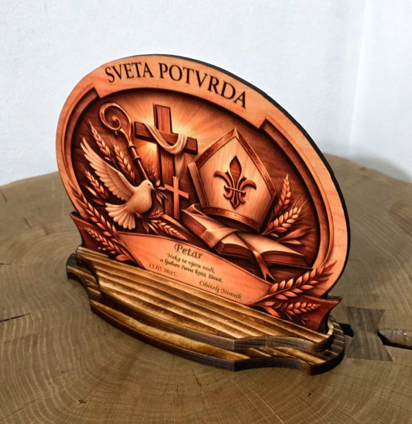 Poklon za Svetu potvrdu – trajna uspomena za krizmanika