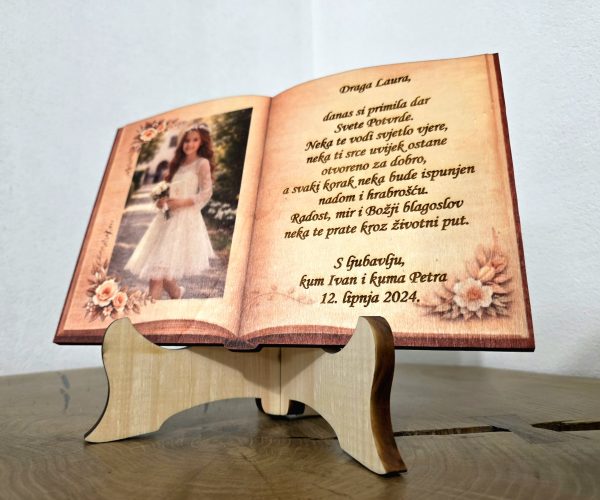 Poklon za krizmu s fotografijom – personalizirana uspomena