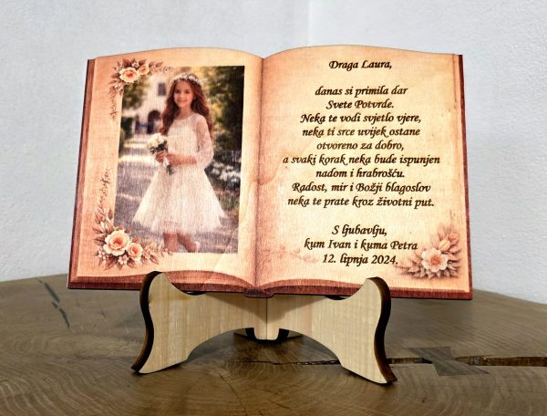 Poklon za krizmu s fotografijom – personalizirana uspomena