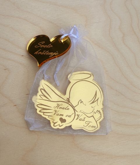 Personalizirane zahvalnice za krštenje