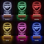 Arsenal ambijentalna lampa boje osvjetljenja