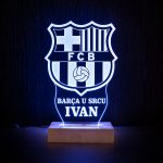 Barcelona ambijentalna lampa drveno postolje IVAN