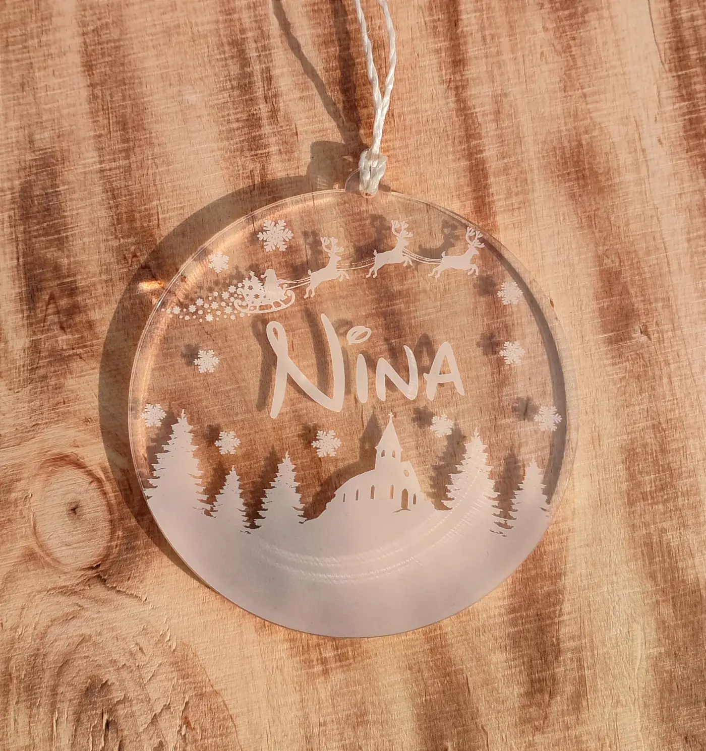 Personalizirana božićna kuglica s imenom