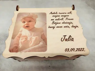 Poklon kutija za krštenje, pričest ili krizmu