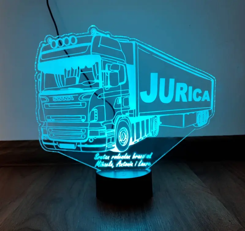 Kamion ambijentalna lampa Kamion ambijentalna lampa