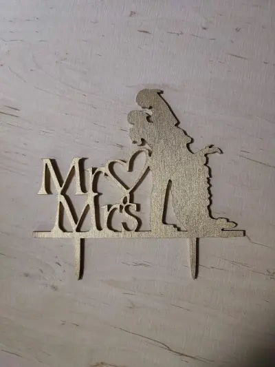 Svadbeni toper Mr & Mrs