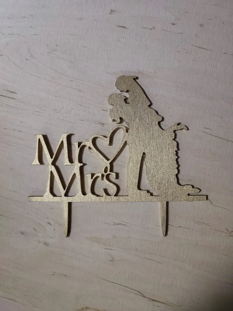 Mr mrs toper mladenci svadbeni torta Svadbeni toper Mr & Mrs
