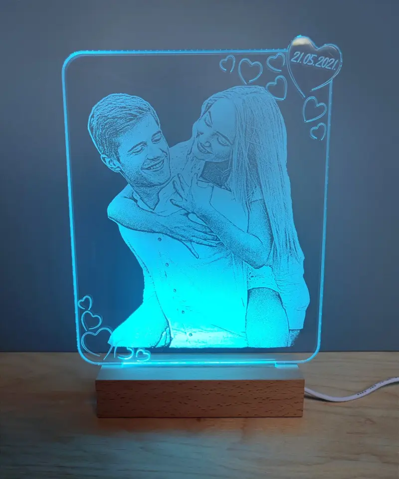 Ljubav Ambijentalna Lampa Ljubav