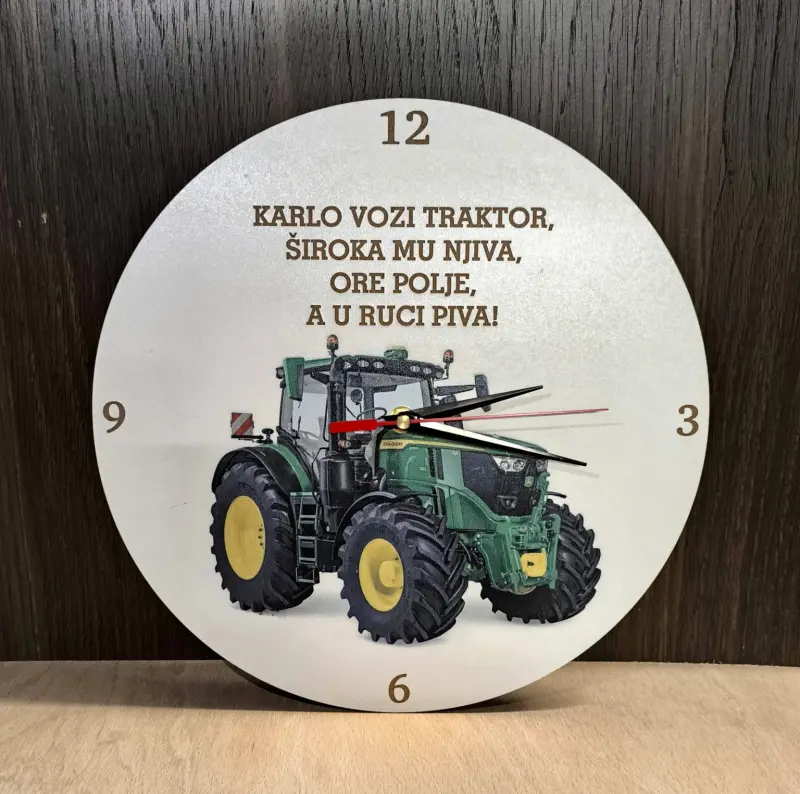 Zidni sat TRAKTOR Zidni sat TRAKTOR