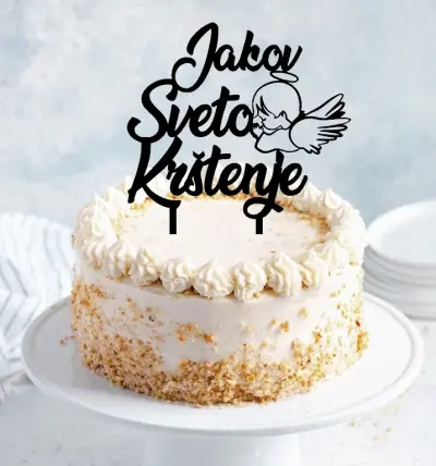 Toper za tortu Sveto krštenje1