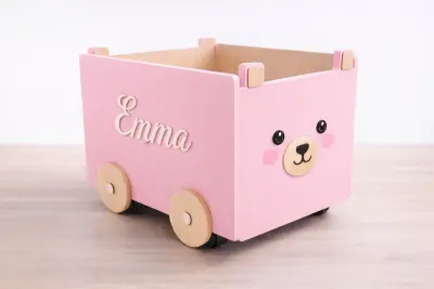 Kutija za igračke s imenom