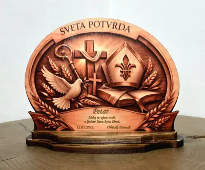 Poklon za Svetu potvrdu – trajna uspomena za krizmanika