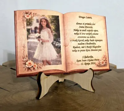 Poklon za krizmu s fotografijom – personalizirana uspomena